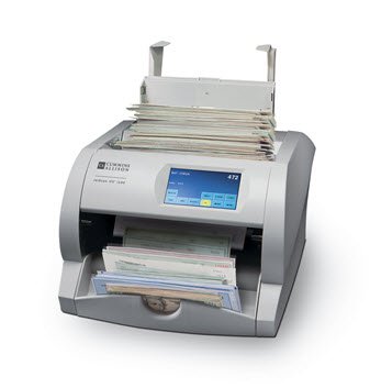 JetScan iFX check scanner, check capture, check imaging check and cash processor, and money counter machine